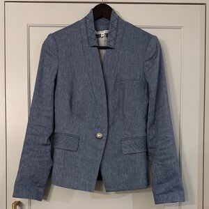 Veronica Beard Denim Blue Blazer